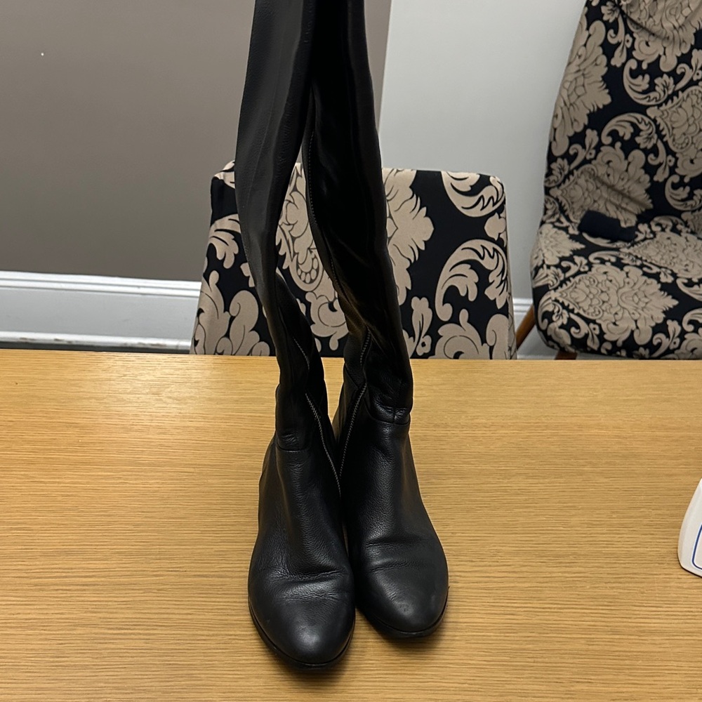 MICHAEL Michael Kors Black Over the Knee Boots